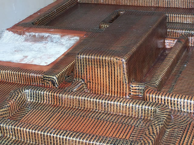 Custom fiberglass build OBX marine