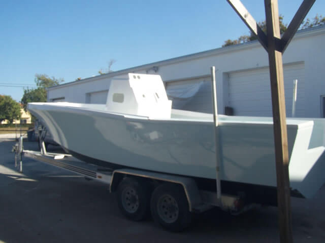 Gelcoat restoration and color matching Outer Banks NC