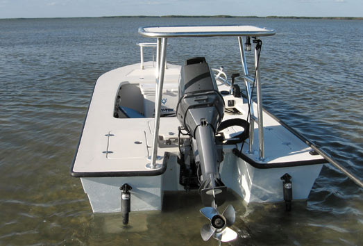 Completed fiberglass boat restoration Outer Banks NC