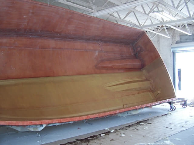 Marine fiberglass construction OBX NC