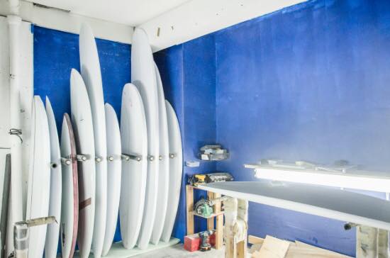 Professional surfboard glassing and lamination Outer Banks NC